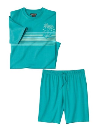 Pyjashort Coton Island   - ATLAS FOR MEN