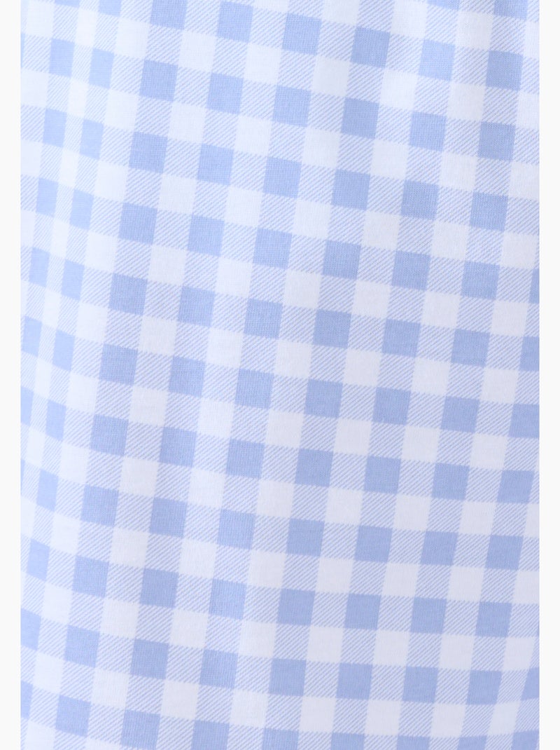 Pyjashort en maille jersey - Damart Bleu - Kiabi