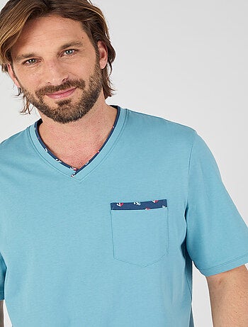 Pyjashort en maille jersey - Damart