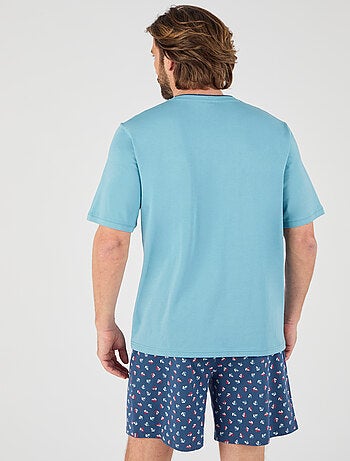 Pyjashort en maille jersey - Damart