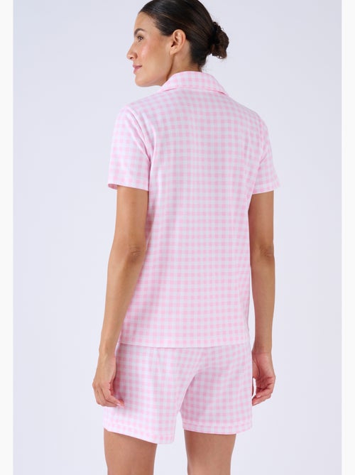 Pyjashort en maille jersey - Damart - Kiabi