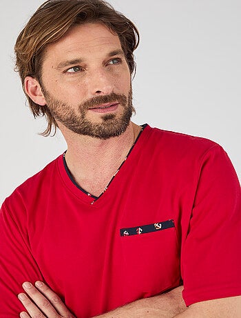 Pyjashort en maille jersey - Damart
