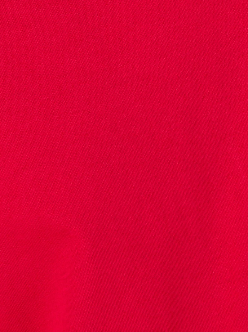 Pyjashort en maille jersey - Damart Rouge - Kiabi