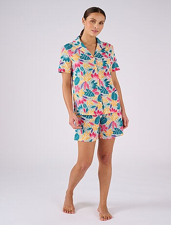 Pyjashort en maille jersey pur coton - Damart