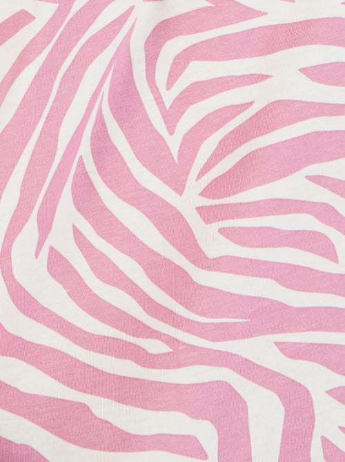 Pyjashort en maille jersey pur coton - Damart - Kiabi