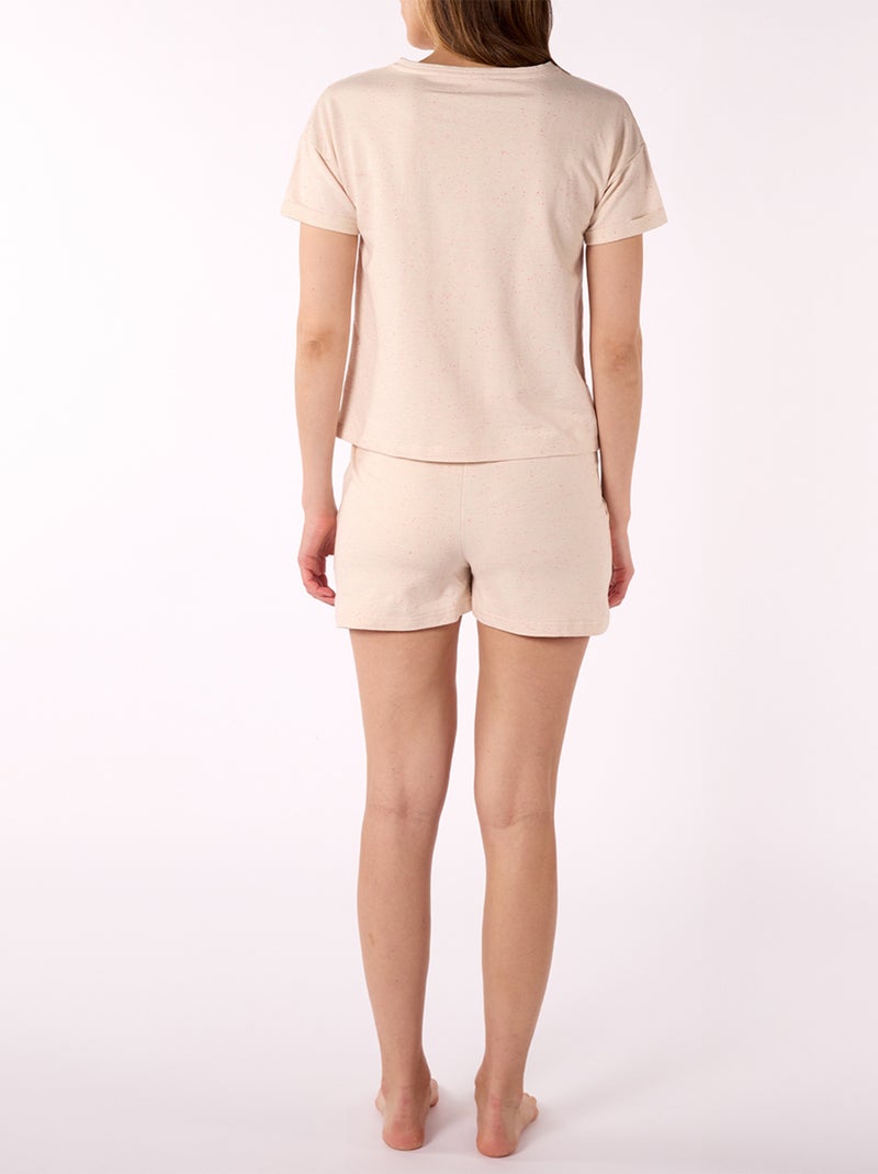 Pyjashort   ENDLESS beige - MELISSA BROWN Beige - Kiabi