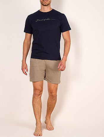 Pyjashort EXPLORER marine - HECHTER
