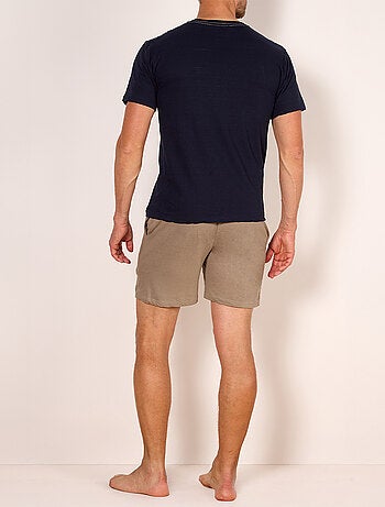 Pyjashort EXPLORER marine - HECHTER