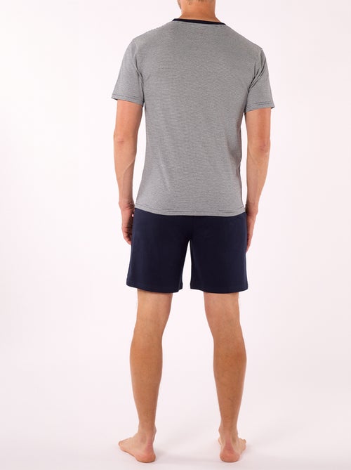 Pyjashort   FETE DES PERES Marine - DODO - Kiabi