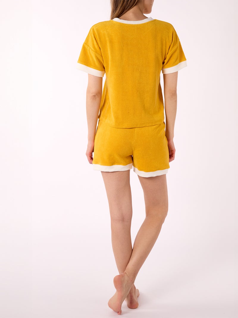 Pyjashort   GHANA jaune - MELISSA BROWN Jaune - Kiabi
