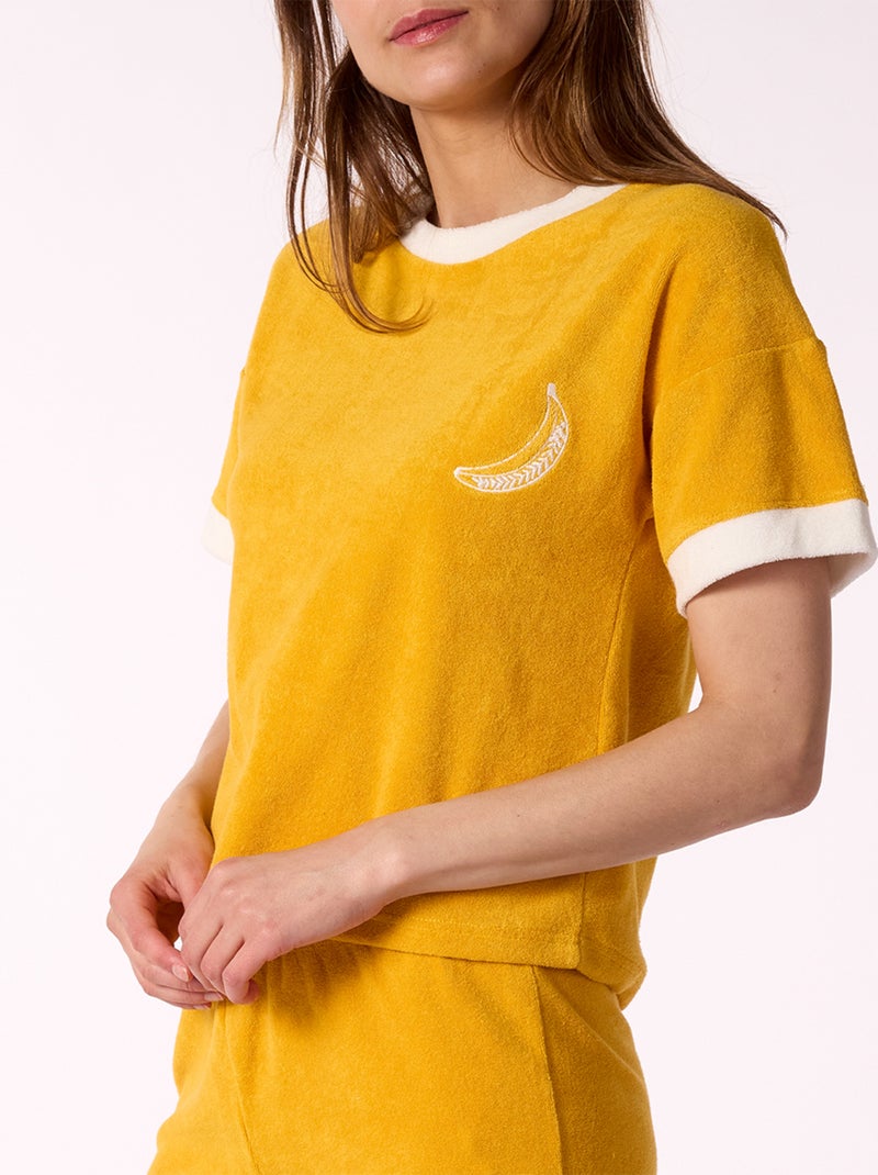 Pyjashort   GHANA jaune - MELISSA BROWN Jaune - Kiabi