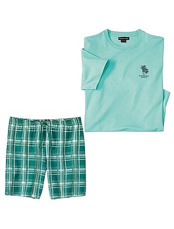 Pyjashort Jersey Paradise Beach - ATLAS FOR MEN