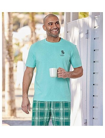 Pyjashort Jersey Paradise Beach - ATLAS FOR MEN