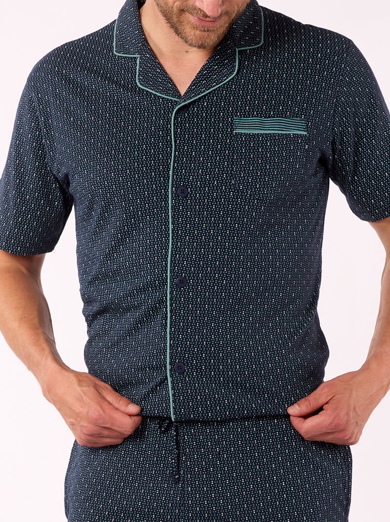 Pyjashort   LICHEN Vert foncé - DODO Vert foncé - Kiabi