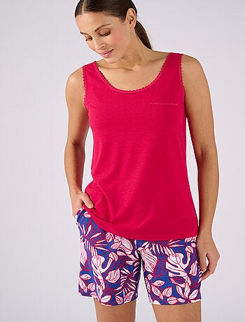 Pyjashort maille jersey Climatyl - Damart