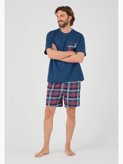 Pyjashort maille jersey pur coton peigné - Damart - Kiabi