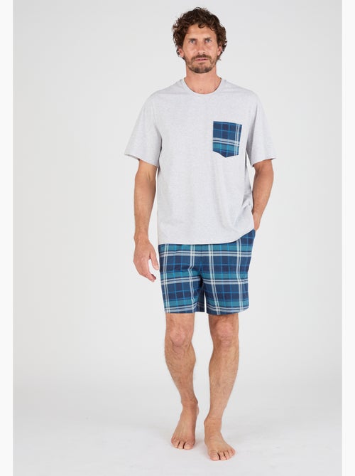 Pyjashort maille jersey pur coton peigné - Damart - Kiabi