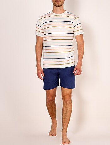 Pyjashort PASTEL marine - HECHTER