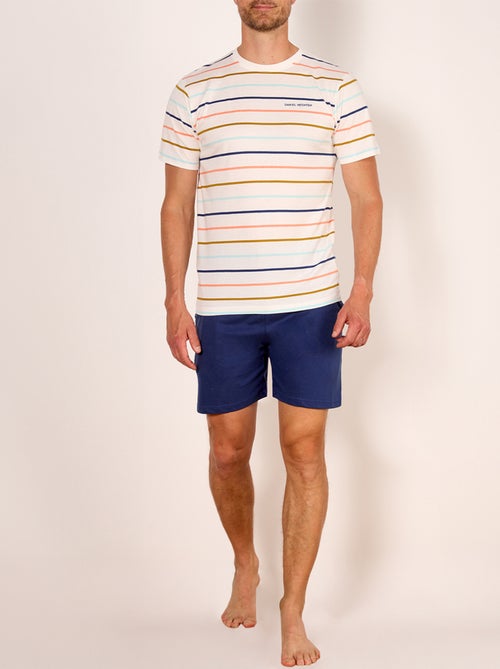 Pyjashort   PASTEL marine - HECHTER - Kiabi