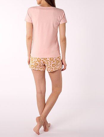Pyjashort PUNCHY rose - MELISSA BROWN