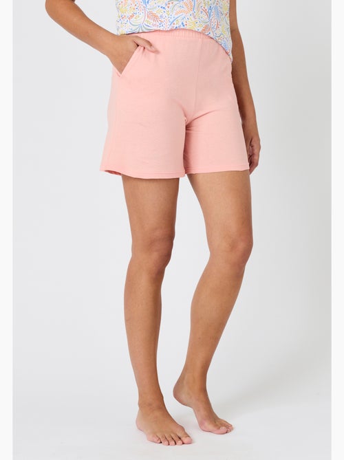 Pyjashort pur coton peigné - Damart - Kiabi