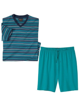 Pyjashort Rayé d’Été  - ATLAS FOR MEN