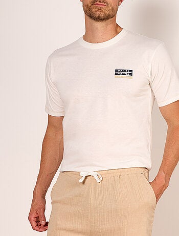 Pyjashort SAND ecru/nude - HECHTER