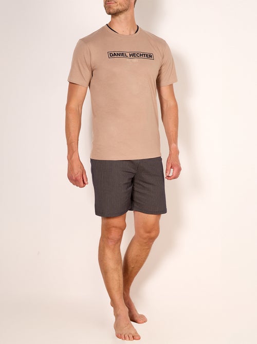 Pyjashort   SAND marron - HECHTER - Kiabi