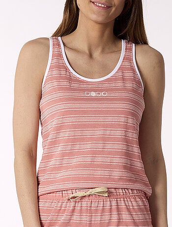 Pyjashort SAVANE Corail - DODO