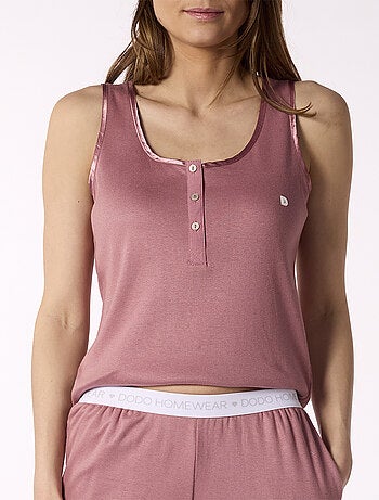 Pyjashort SIMPLICITE Rose - DODO