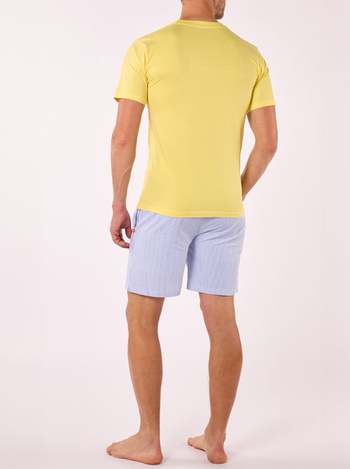 Pyjashort   SKIPPER Jaune - DODO - Kiabi