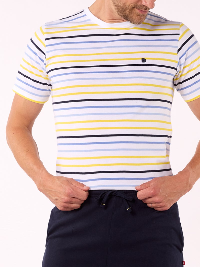 Pyjashort   SKIPPER Marine - DODO Bleu foncé - Kiabi