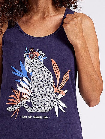 Pyjashort TIGER marine - MELISSA BROWN