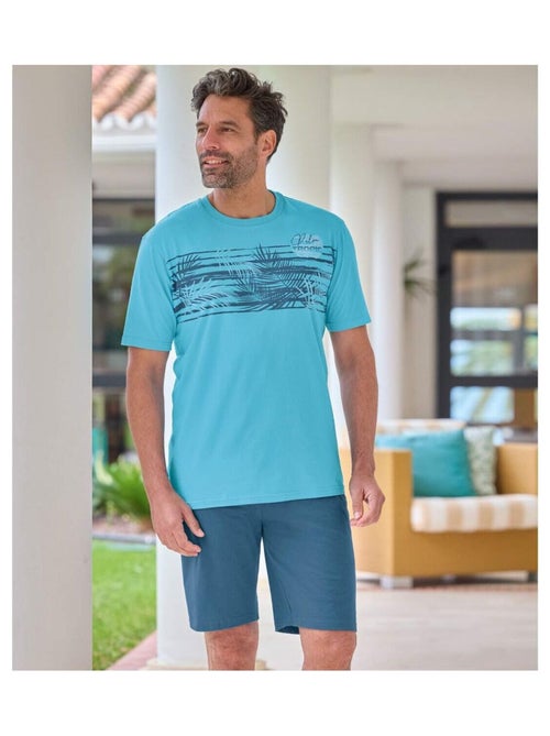 Pyjashort Tropical Summer  - ATLAS FOR MEN - Kiabi