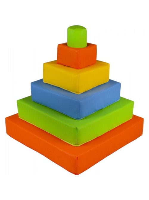 Pyramide- lot de 6 gros blocs - Kiabi