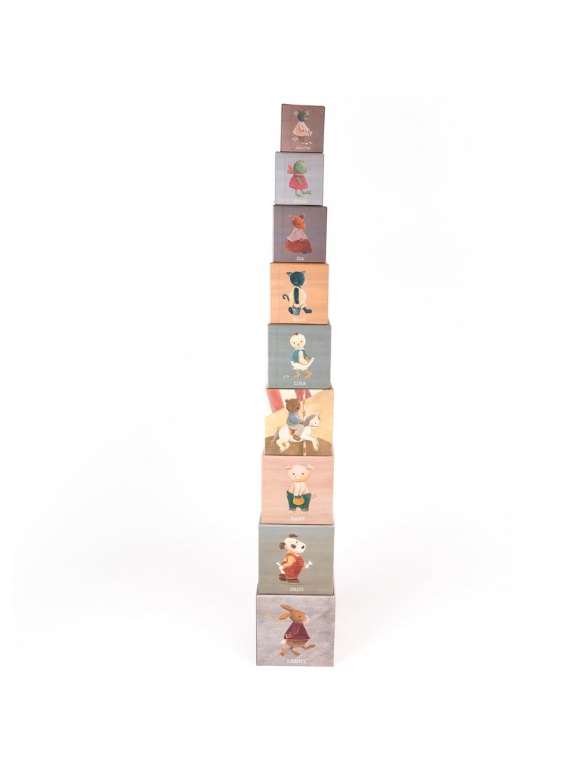 Pyramide 123 Les Petits Amis Gris - Kiabi