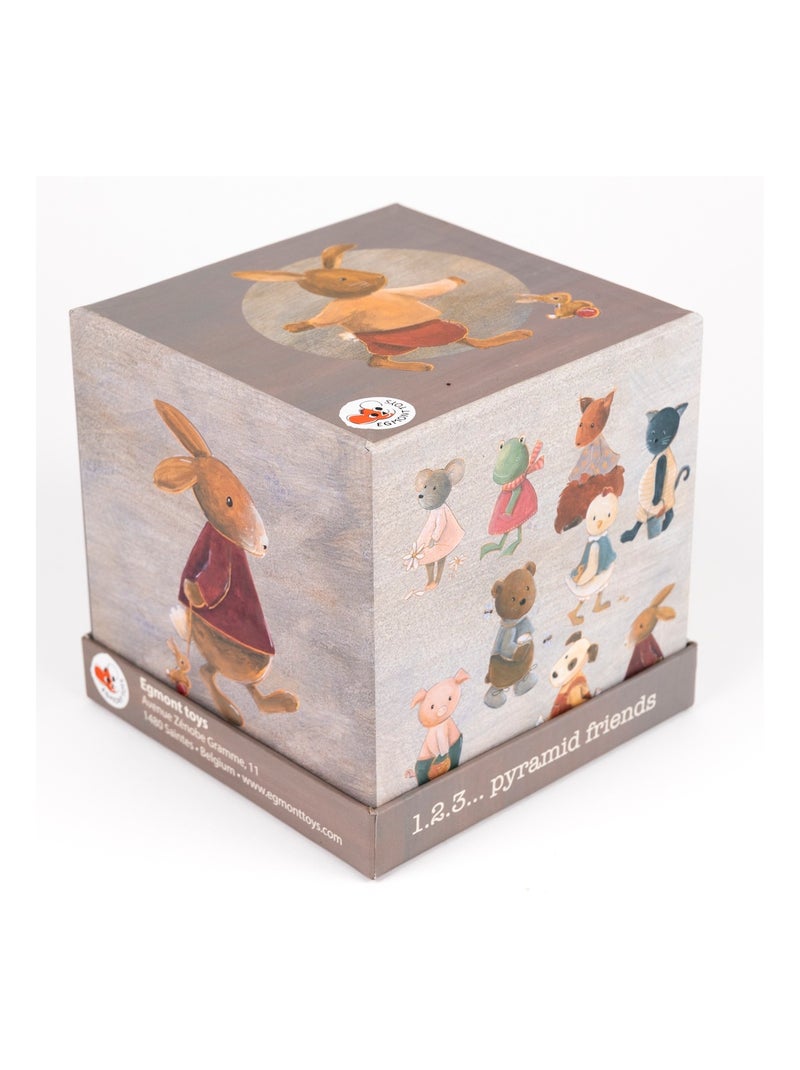 Pyramide 123 Les Petits Amis Gris - Kiabi