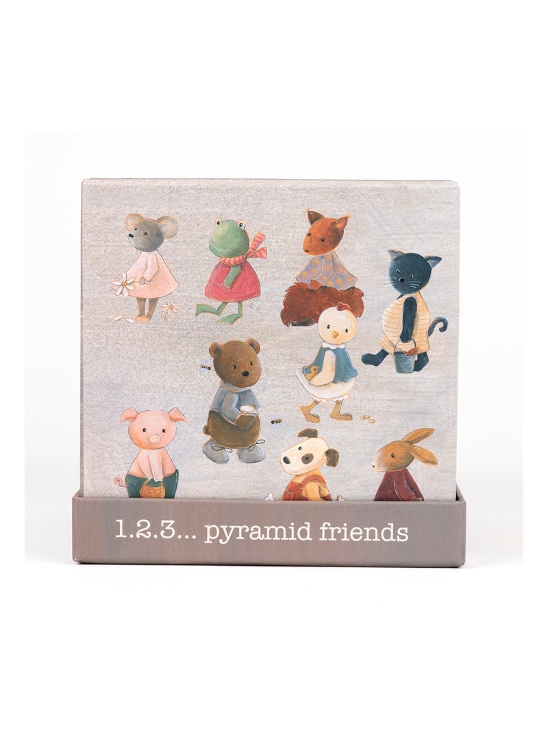 Pyramide 123 Les Petits Amis Gris - Kiabi