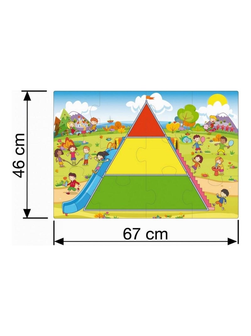 Pyramide alimentation saine N/A - Kiabi