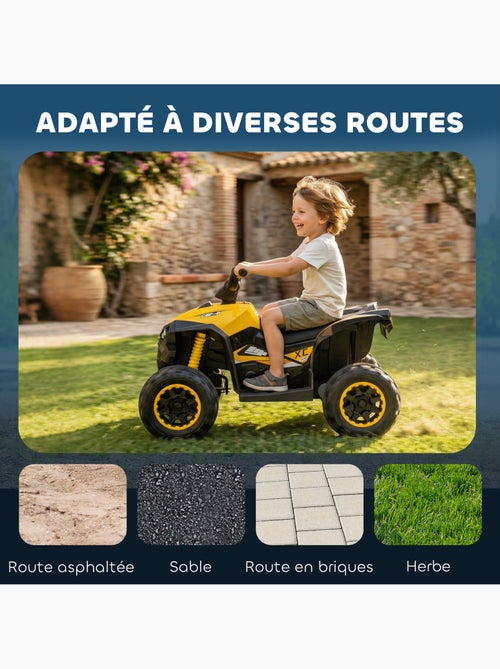 Quad buggy électrique enfant 12 v 3 km/h - Kiabi