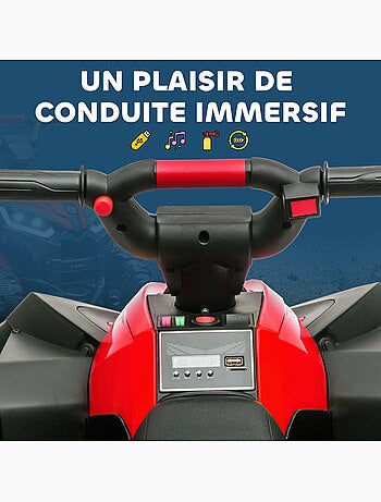 Quad buggy électrique enfant 12 v 3 km/h