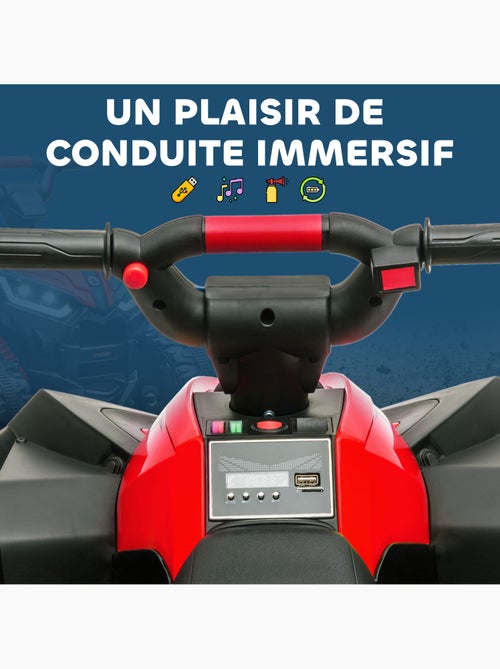 Quad buggy électrique enfant 12 v 3 km/h - Kiabi