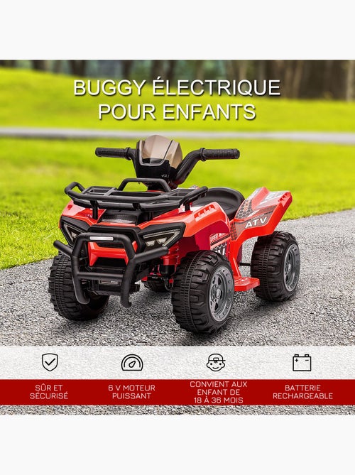 Quad buggy électrique enfant - Kiabi
