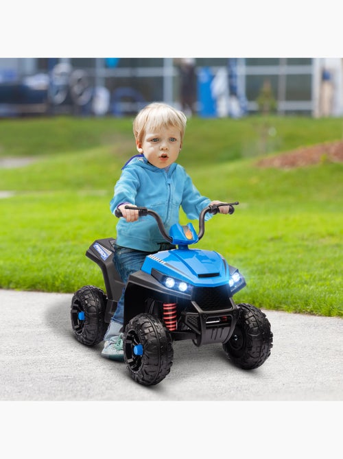 Quad électrique enfant 2 moteurs 12v 5 km/h max. Nombreux effets - Kiabi