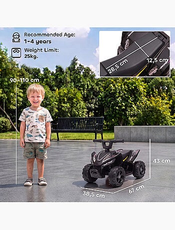 Quad électrique enfant 450r 6v 2km/h