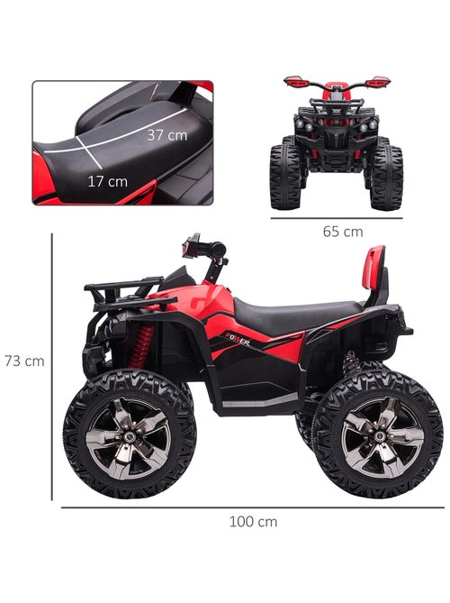 Quad électrique enfant 5 Km/h max. effets lumineux sonores - Kiabi