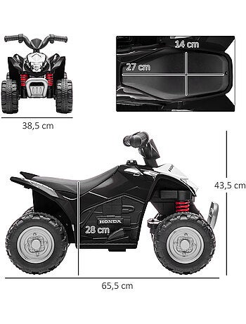Quad électrique enfant 6v 30w honda trx 250x