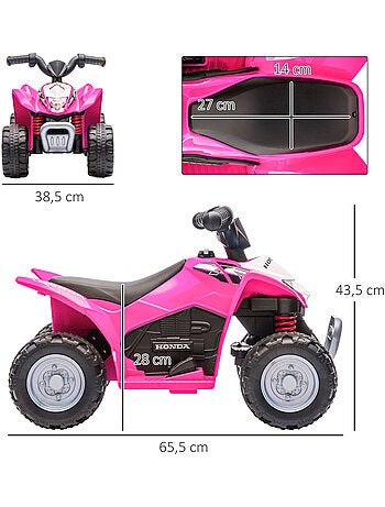 Quad électrique enfant 6v 30w honda trx 250x