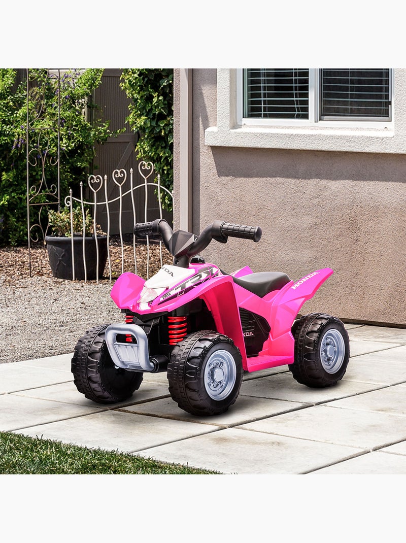 Quad électrique enfant 6v 30w honda trx 250x Rose - Kiabi