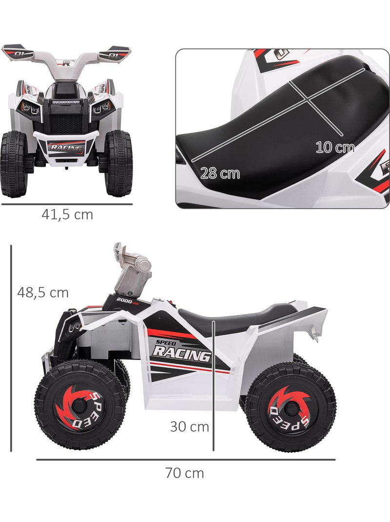 Quad électrique enfant Blanc Blanc - Kiabi